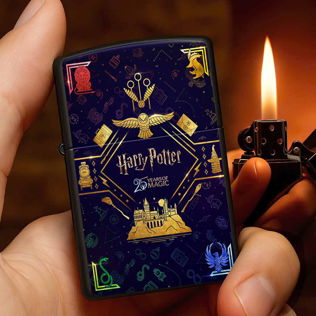 Harry Potter 25th Anniversary 2026 Zippo Lighter Case (No Insert) – TANTN19586