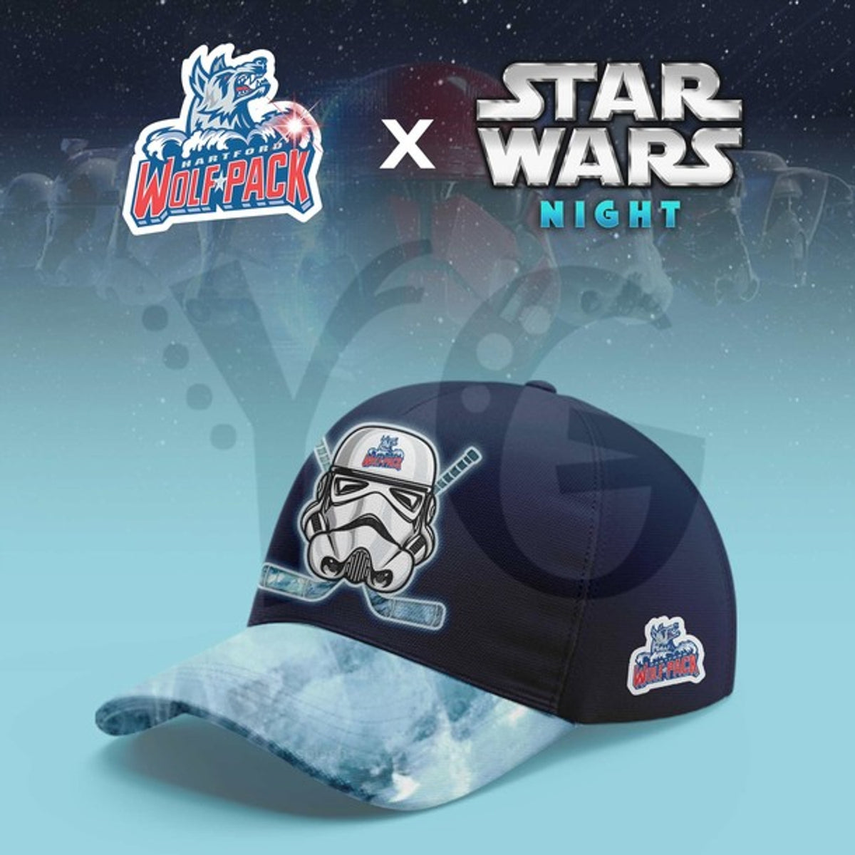 Hartford Wolf Pack Star Wars Night 2026 Special Hockey Jersey