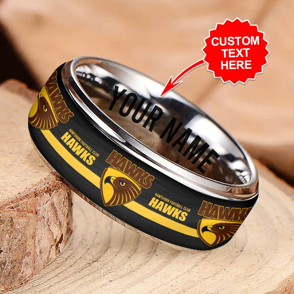 Personalized Hawthorn FC Custom Alloy Ring – MAITM 12410