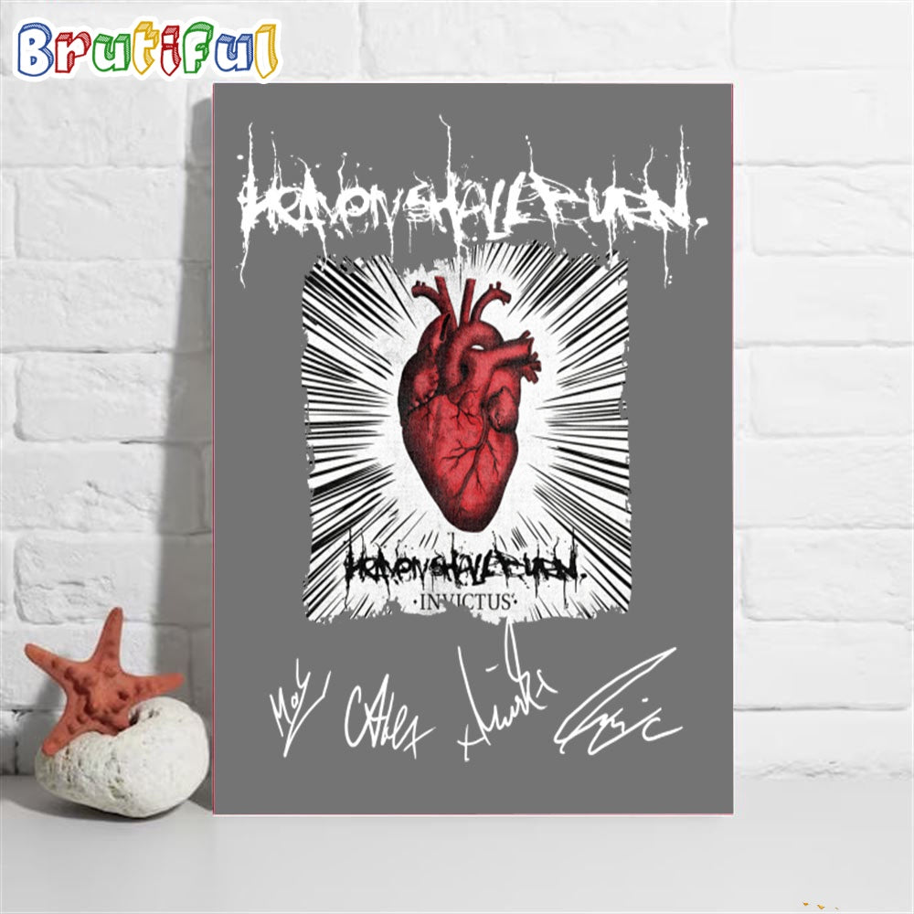 Heaven Shall Burn Invictus Iconoclast III Art Wall Decor Poster Canvas