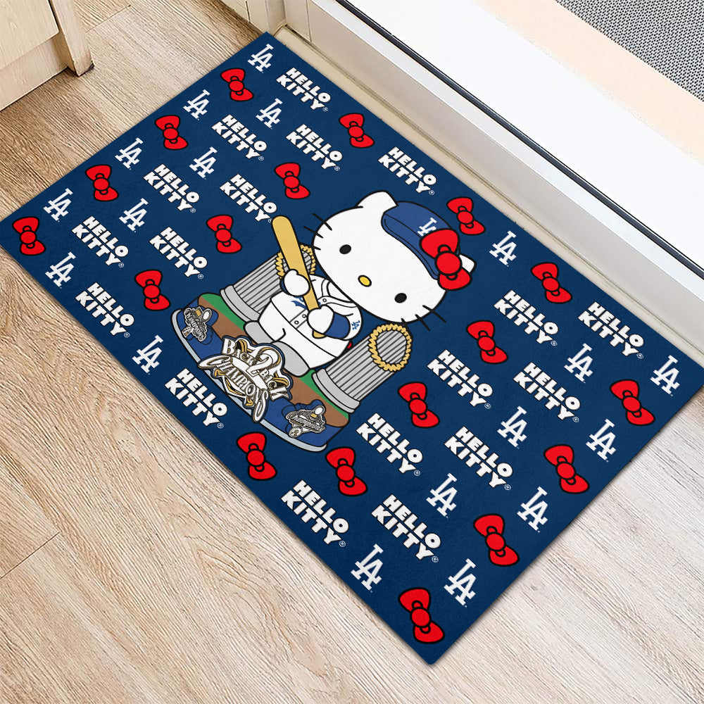 Hello Kitty x Los Angeles Dodgers Doormat – TMTHU2663
