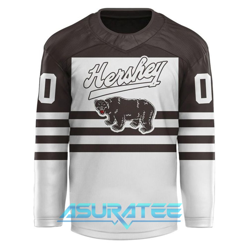 Hershey Bears 1938 Throwbacks Limited Edition Hockey Jersey