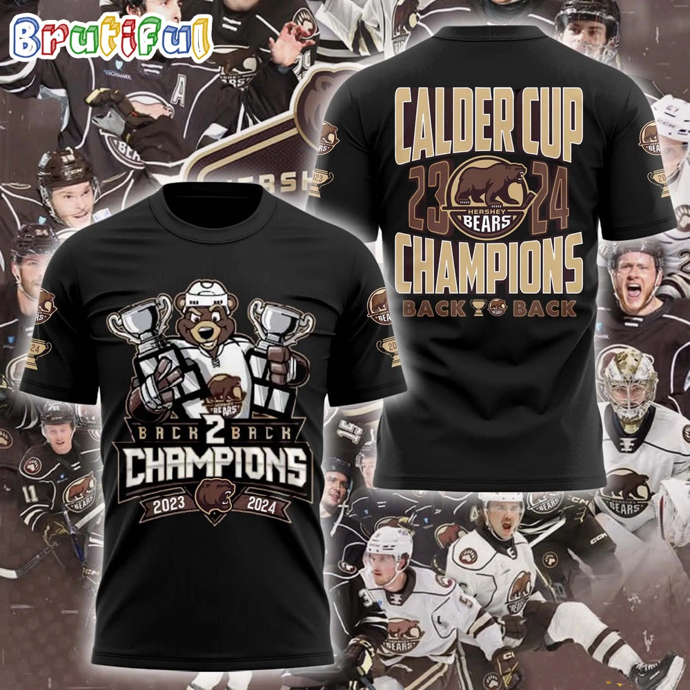 Hershey Bears 2023-2024 Calder Cup Champions T Shirt