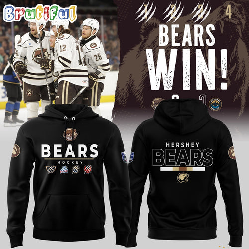 Hershey Bears 2024 Calder Cup Champion Final Hoodie