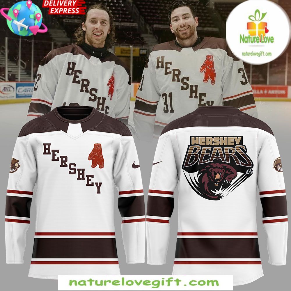 Hershey Bears Throwback Hockey Jersey Limited Edition