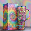 Hippie Iconic Free Spirit Peace Limited Edition YETI Tumbler