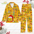 Ho Ho Ho Ho Merry Christmas​ Santa Pooh Winnie The Pooh Pajamas