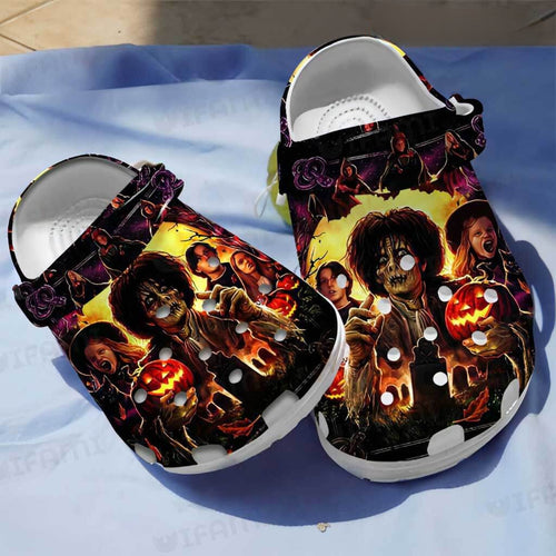 Hocus Pocus Fan Art Halloween Billy Butcherson Art Clog Crocs
