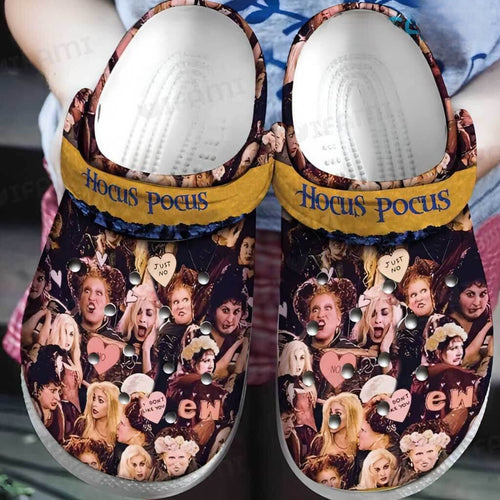 Hocus Pocus Funny Face Just No Crocs