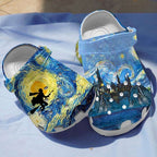 Hogwarts Art Magic Broom Harry Potter Crocs