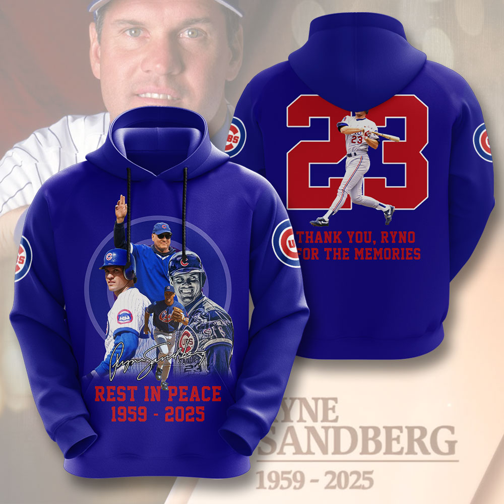 Chicago Cubs x Ryne Sandberg 3D Apparel – GNE 4098