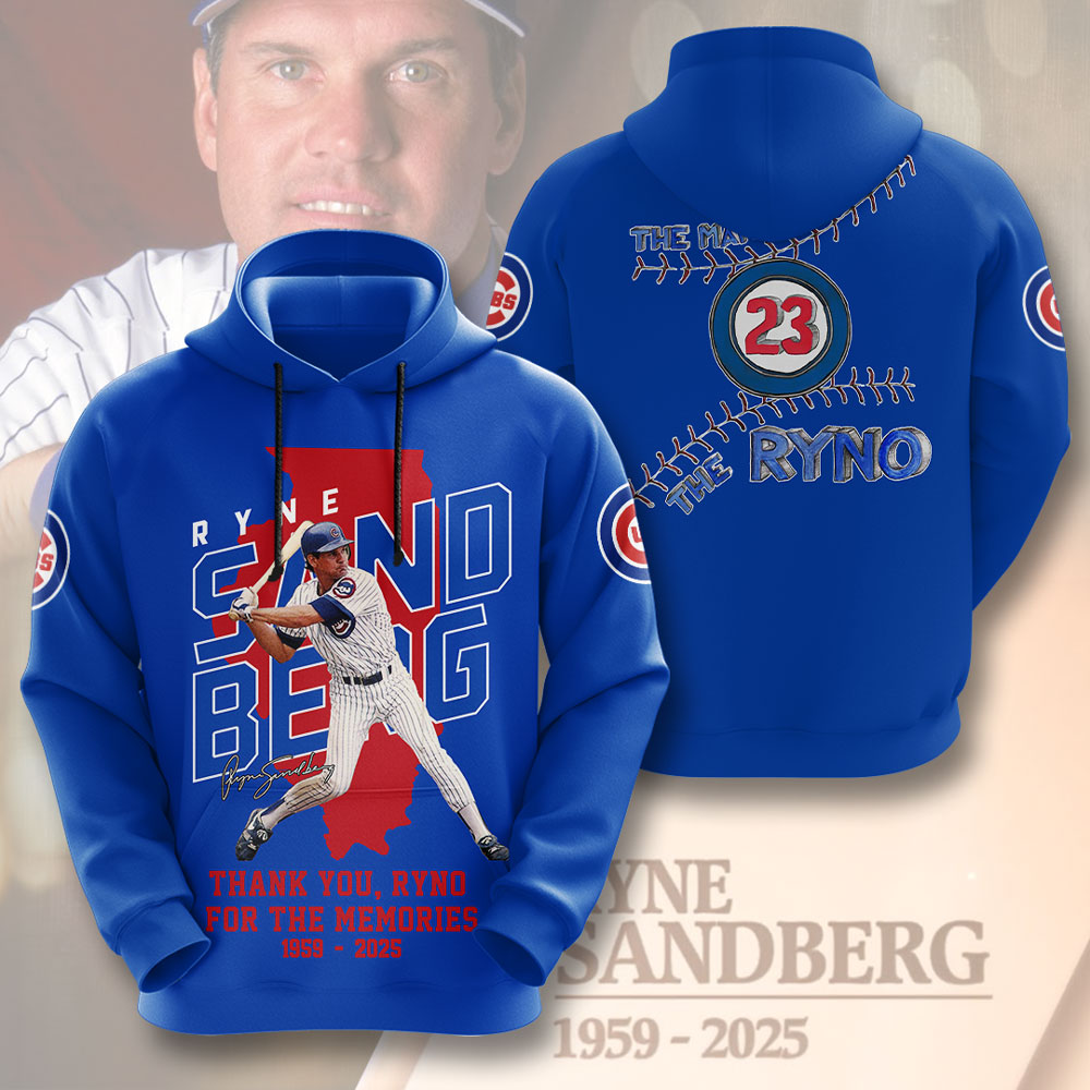 Chicago Cubs x Ryne Sandberg 3D Apparel – GNE 4109