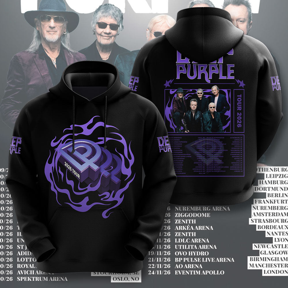 Deep Purple 3D Apparel – GNE4662