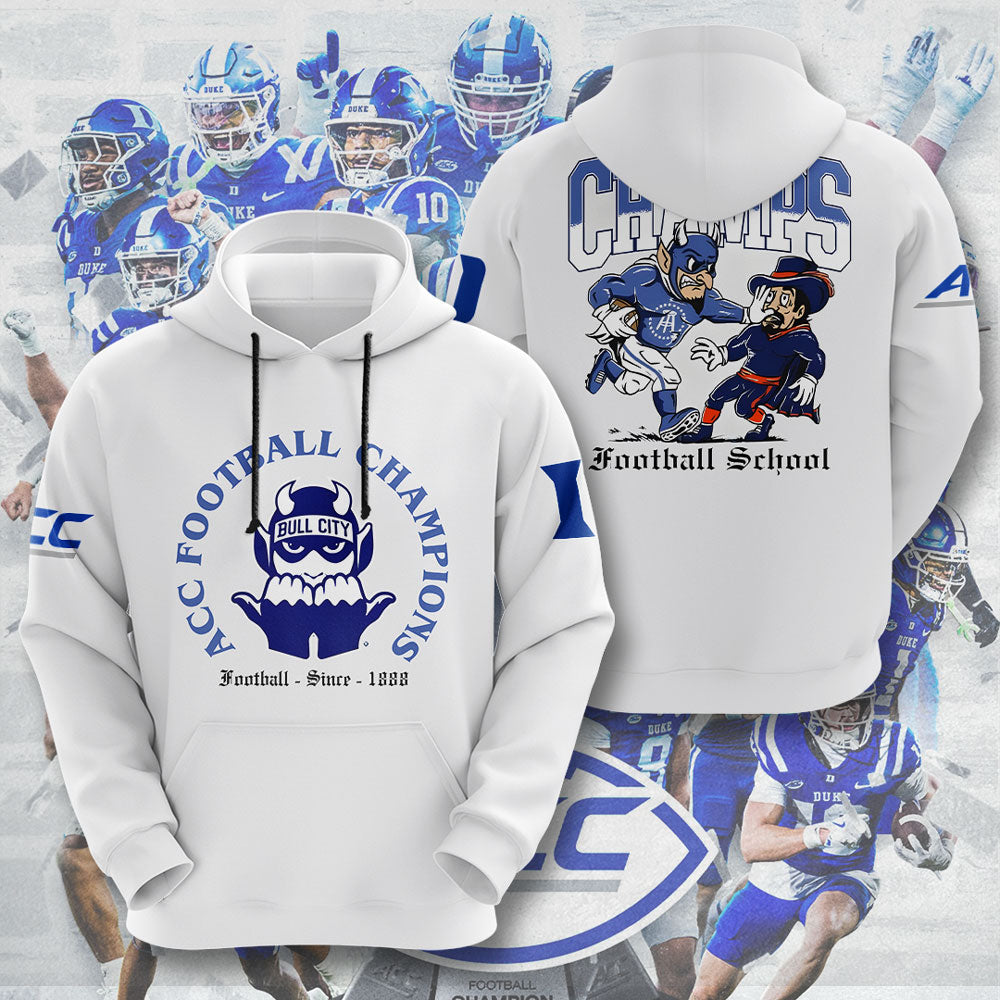 Duke Blue Devils Football 3D Apparel – GNE4750