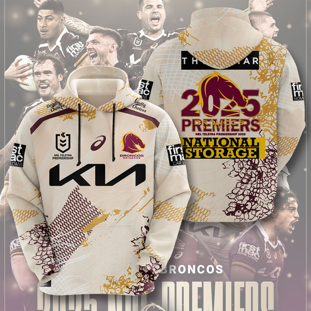 Brisbane Broncos 3D Apparel – TMTHU1299