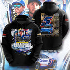 Kyle Larson 2025 NASCAR Cup Series Champions 3D Apparel – TMTHU1879