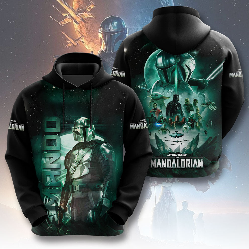 Star Wars x Mandalorian 3D Apparel – TMTHU3539