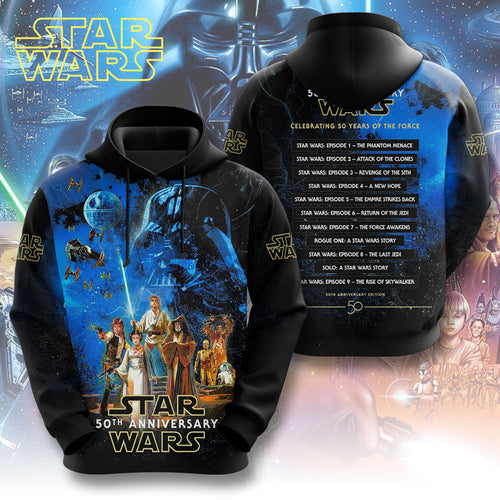 Star Wars 50th Anniversary 3D Apparel – TMTHU4216