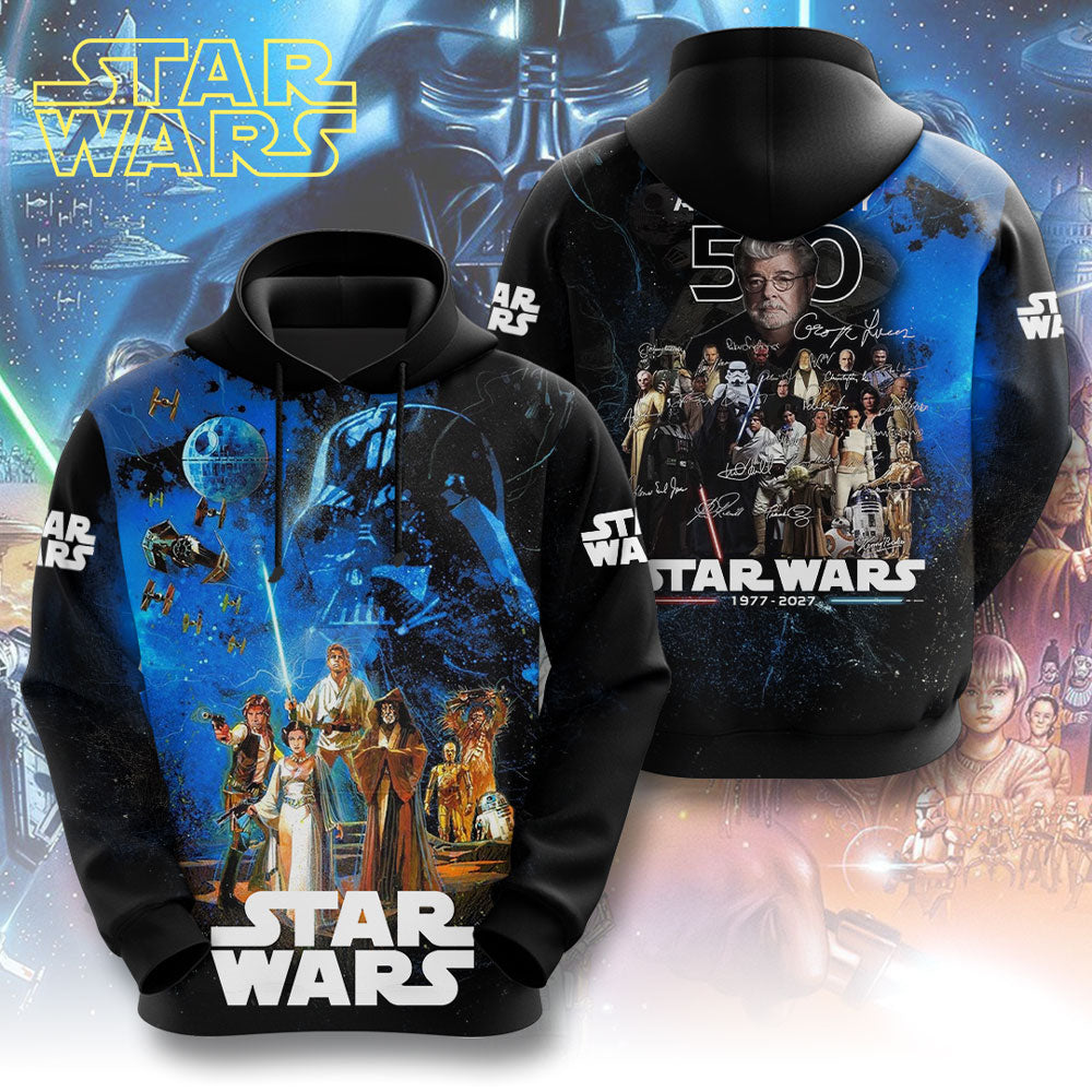 Star Wars 50th Anniversary 3D Apparel – TMTHU4349
