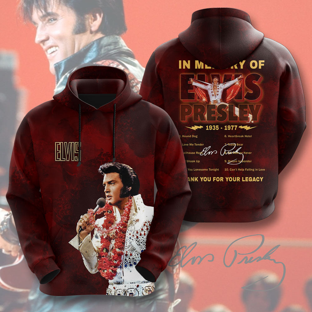 Elvis Presley 3D Apparel – TMTHU4440