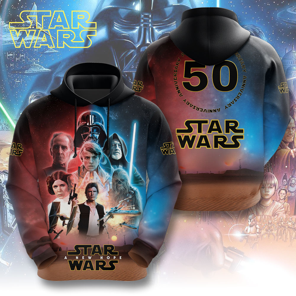 Star Wars 50th Anniversary 3D Apparel – TMTHU5880