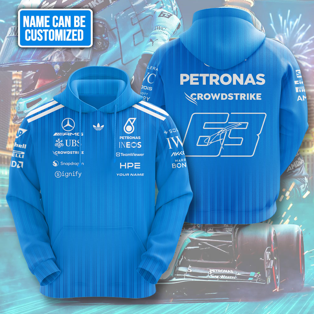 Personalized Mercedes AMG Petronas F1 Team 2026 3D Apparel – TMTHU6946