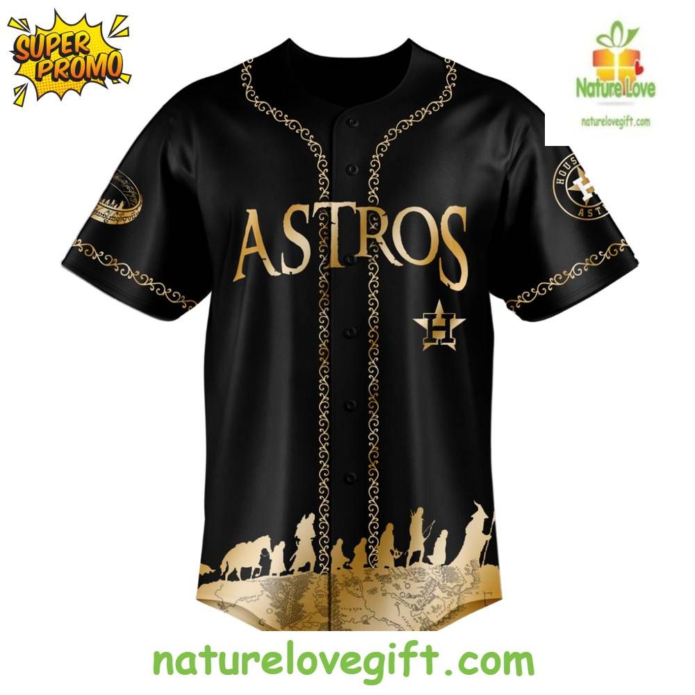 Houston Astros MLB The Lord Of The Rings 2026 Limited Edition Jersey