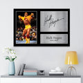 Hulk Hogan Rectangle Canvas With Inner Frame – MAITM 12434