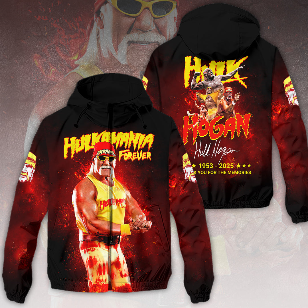 Hulk Hogan 3D Windbreaker Jacket – HOATT12392