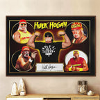 Hulk Hogan Rectangle Canvas With Inner Frame – HOATT 12042