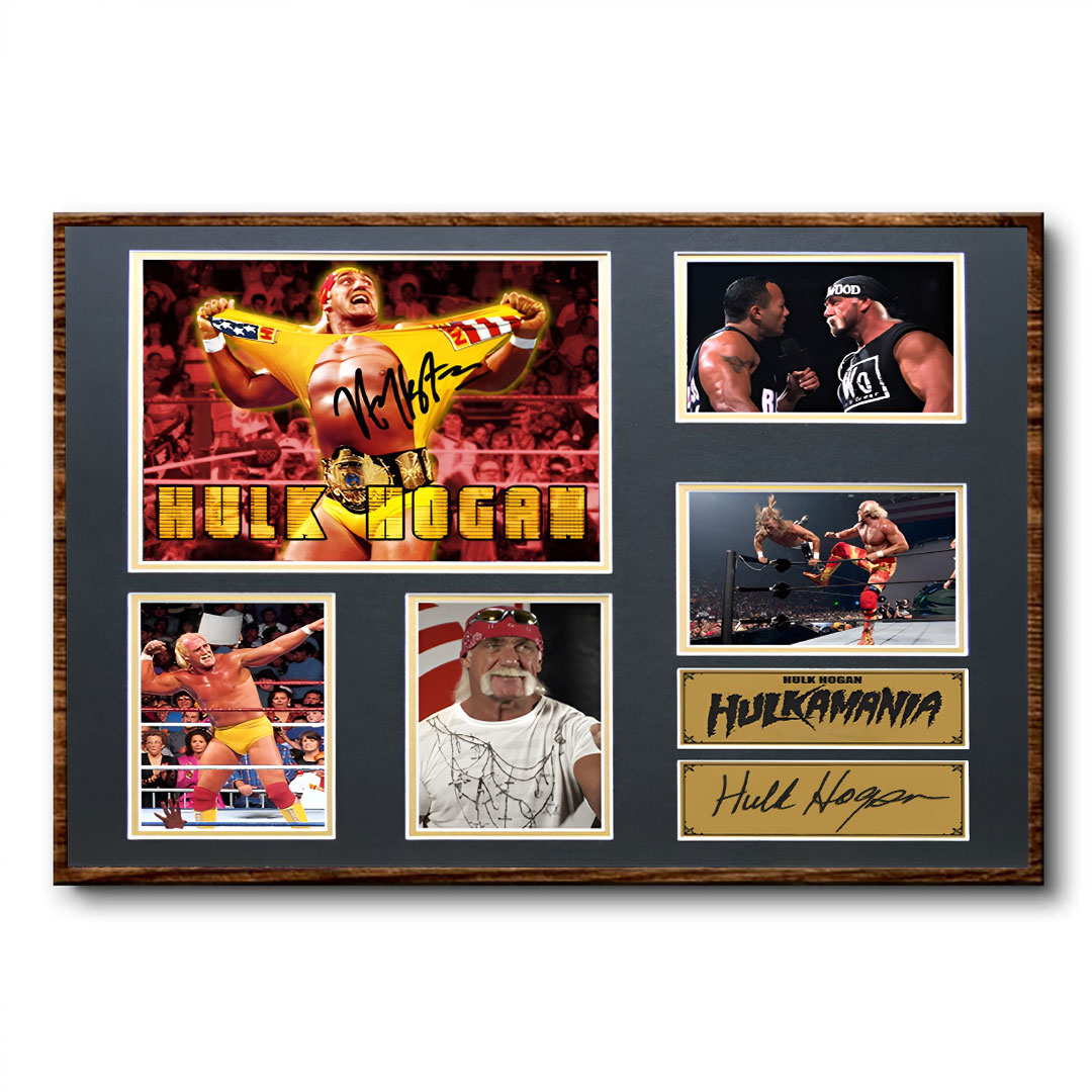 Hulk Hogan Rectangle Canvas With Inner Frame – HOATT 12100