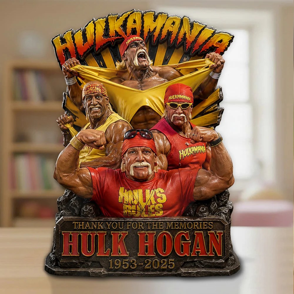 Hulk Hogan Custom Shape Acrylic Plaque – GNE8185