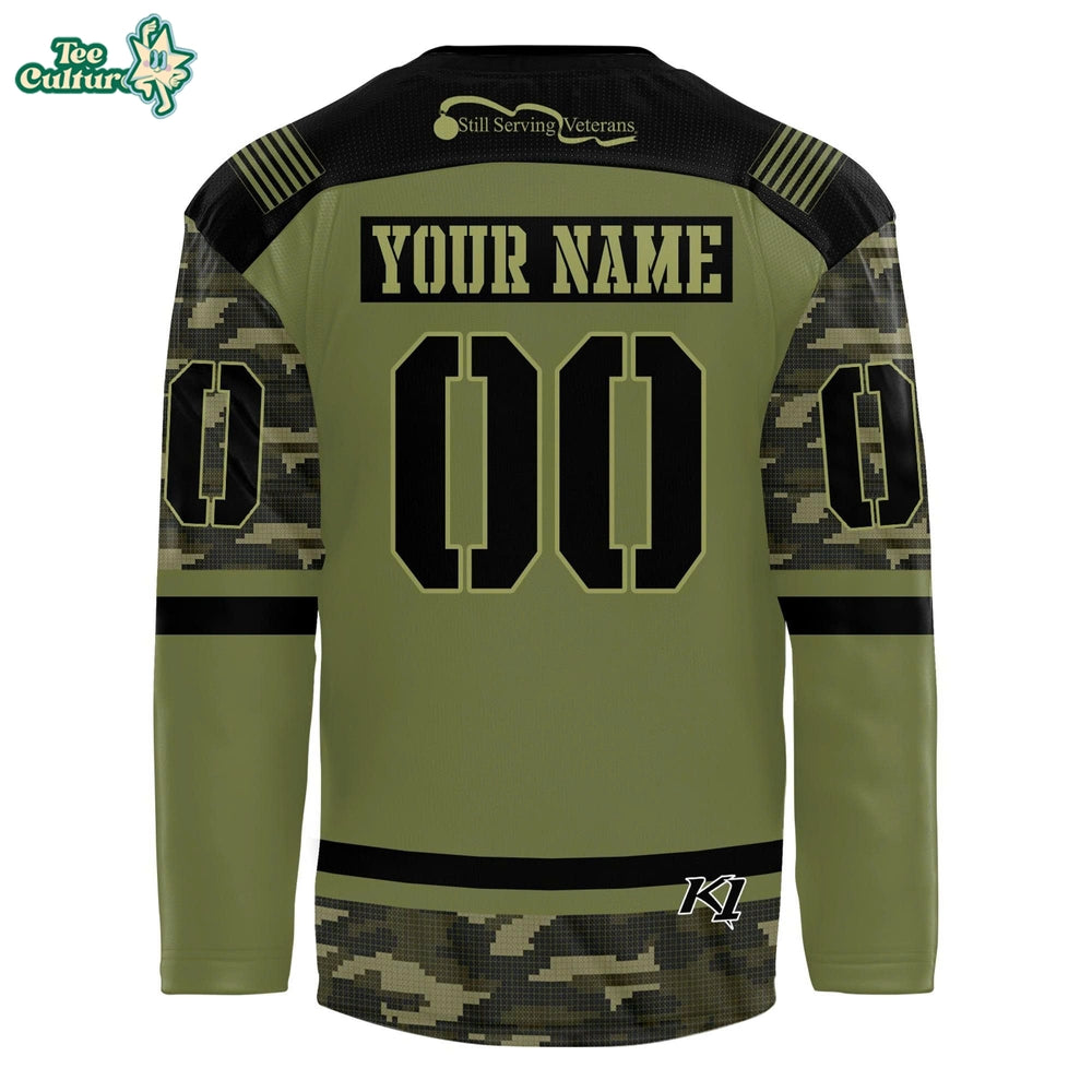 Huntsville Havoc Military Appreciation Night Limited Edition Hockey Jersey