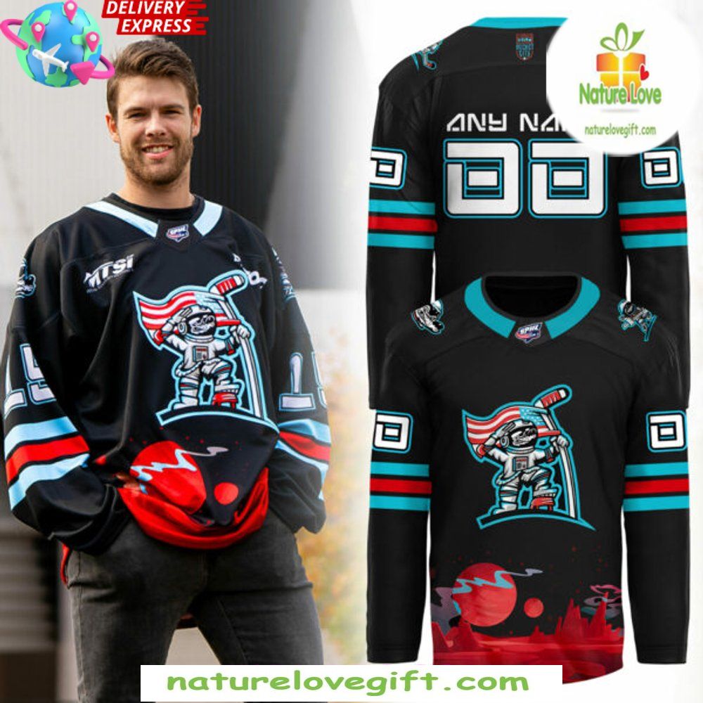 Hockey Jersey Huntsville Havoc Space Night Special Edition