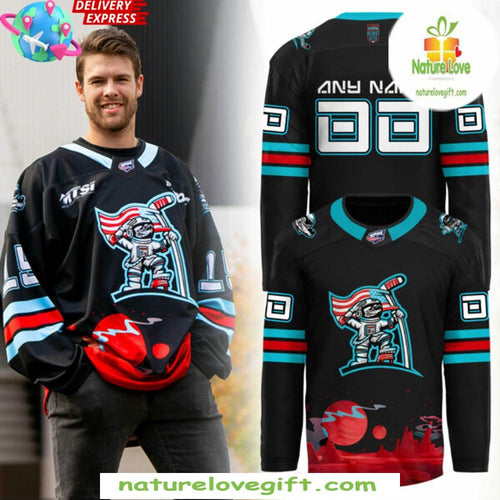 Hockey Jersey Huntsville Havoc Space Night Special Edition