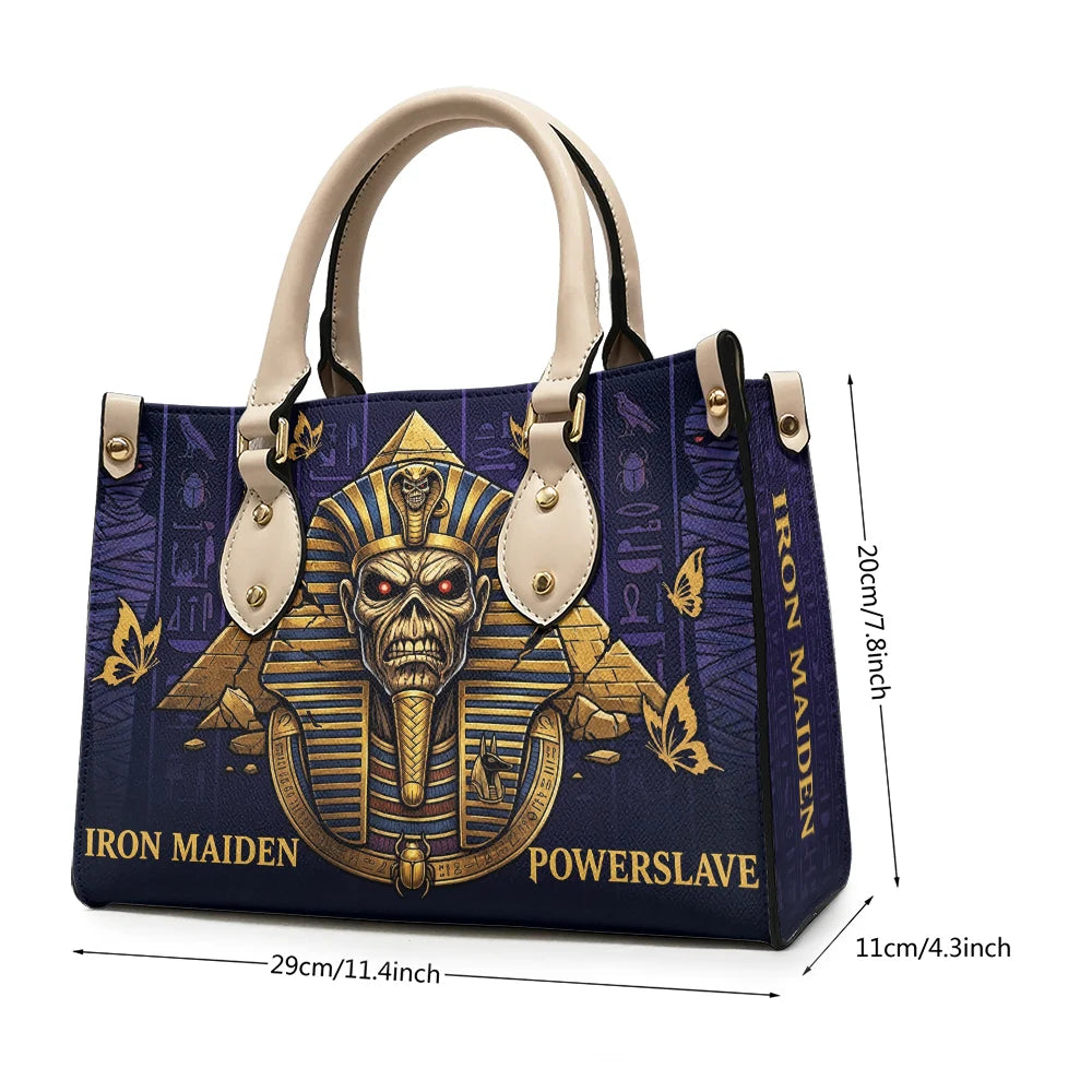Iron Maiden Leather HandBag – TMTHU9390