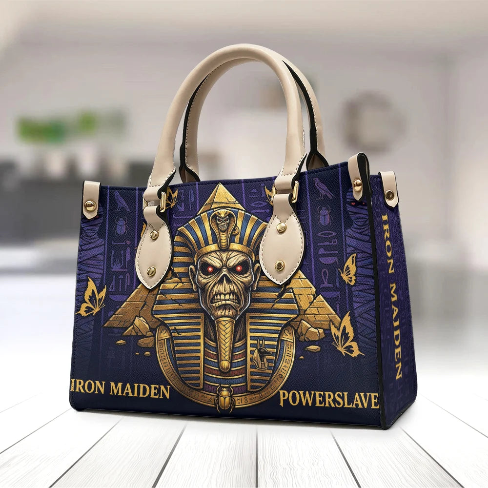 Iron Maiden Leather HandBag – TMTHU9390