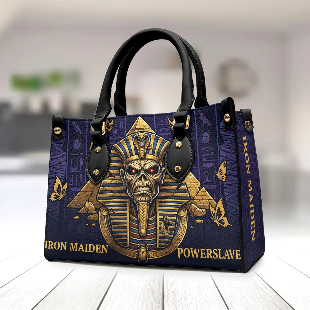 Iron Maiden Leather HandBag – TMTHU9390