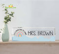 Its A Good Day to Learn Personalized Teacher Desk Name Plate Acrylic Plaque Back To School Gifts
