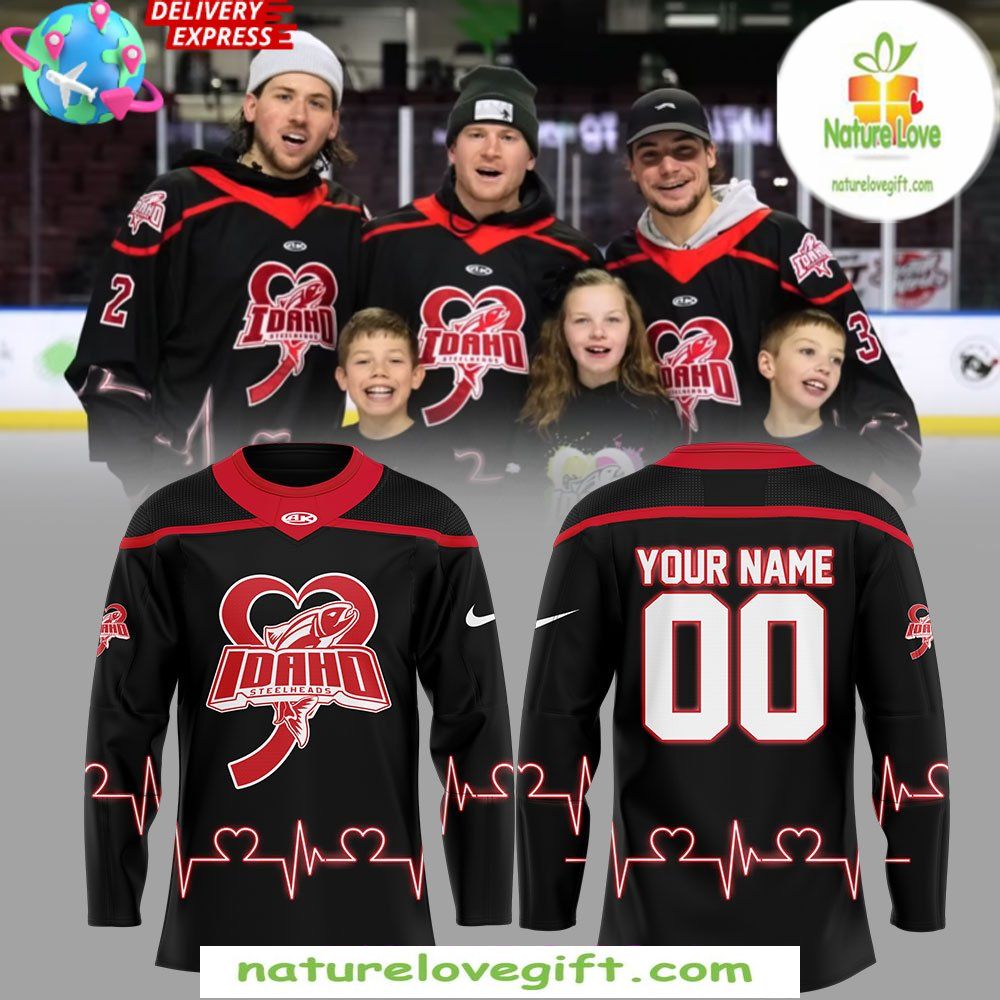 Jayden DeLuca Idaho Steelheads Special Jersey Hockey