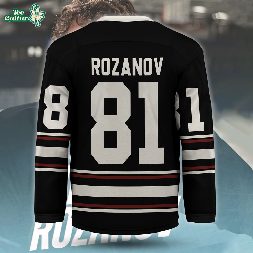 Ilya Rozanov x Snoopy Heated Rivalry Inspired Hockey Jersey For Fan - Limited Edition