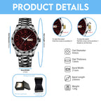 In Flames Alloy Luxury Quartz Watch - TANTN24354