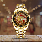 Indian Motorcycle 125th Anniversary Alloy Luxury Quartz Watch - TMTHU8095