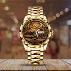 Indian Motorcycle 125th Anniversary Alloy Luxury Quartz Watch - TMTHU8097