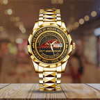Indian Motorcycle 125th Anniversary Alloy Luxury Quartz Watch - TMTHU8646