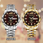 Indian Motorcycle 125th Anniversary Alloy Luxury Quartz Watch - TMTHU8667