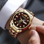 Indian Motorcycle 125th Anniversary Alloy Luxury Quartz Watch - TMTHU8667