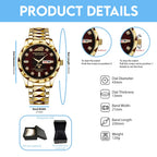 Indian Motorcycle 125th Anniversary Alloy Luxury Quartz Watch - TMTHU8667