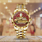 Indiana Hoosers Football 2025 National Champions Alloy Luxury Quartz Watch – MAITM14560