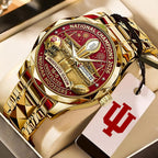 Indiana Hoosers Football 2025 National Champions Alloy Luxury Quartz Watch – MAITM14560